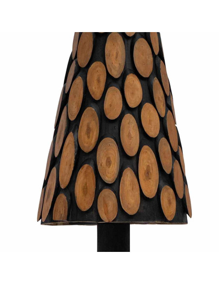 Albero di Natale Marrone 150 cm Legno massello di teak