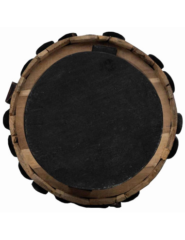 Albero di Natale Marrone 150 cm Legno massello di teak