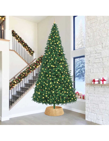 Collare per Albero di Natale Marrone 90 x 90 x 28 cm