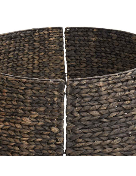 Collare per Albero di Natale Nero 75 x 75 x 25 cm