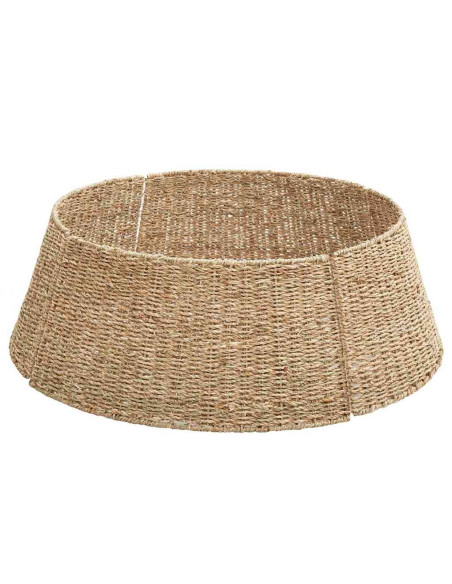 Collare per Albero di Natale Rotondo Naturale 75 x 75 x 25 cm