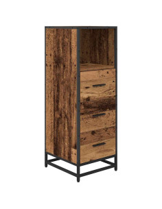 Set di mobili per il bagno 4 pcs Legno vecchio 65 x 33 x 60 cm