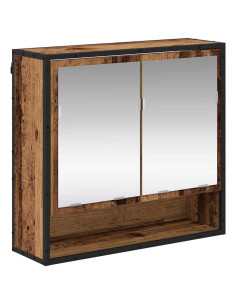 Set di mobili per il bagno 3 pcs Legno vecchio 90 x 33 x 60 cm