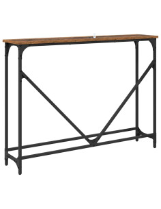 Tavolo consolle Legno vecchio 102 x 22.5 x 75 cm