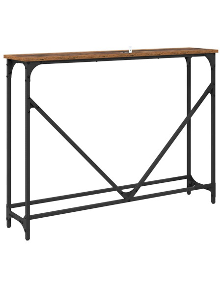 Tavolo consolle Legno vecchio 102 x 22.5 x 75 cm