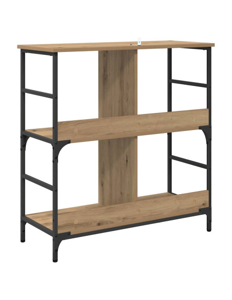 Libreria rovere artigianale 78.5 x 33 x 82 cm Legno multistrato