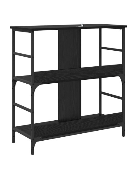 Libreria Rovere nero 78.5 x 33 x 82 cm Legno multistrato