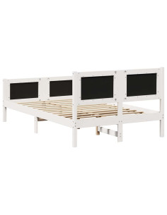 Struttura del letto Grigio chiaro 120 x 200 cm Tessuto