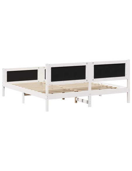 Struttura del letto Grigio chiaro 180 x 200 cm Tessuto