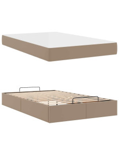 Struttura letto con materasso Cappuccino 120 x 200 cm