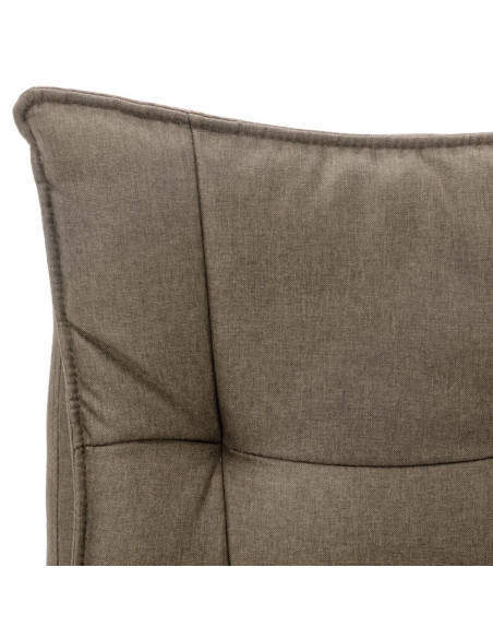 Sedia Massaggiante da Ufficio Tortora in Tessuto