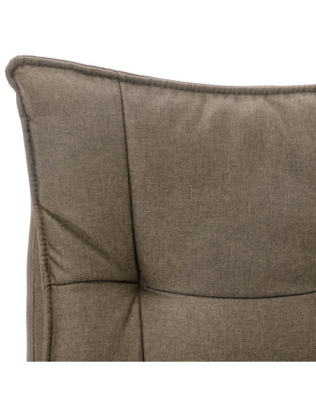 Sedia Massaggiante da Ufficio Tortora in Tessuto