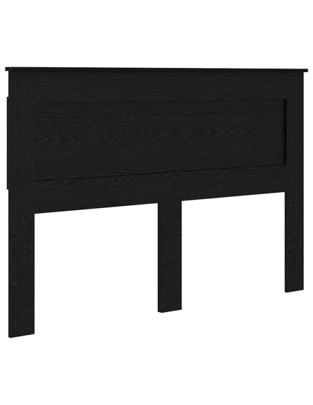 Testiera con testiera Rovere Nero 160 cm Legno multistrato