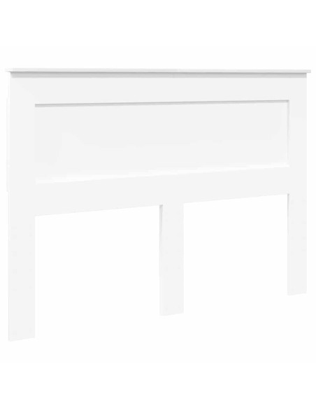 Testiera con testiera Bianco 150 cm Legno multistrato