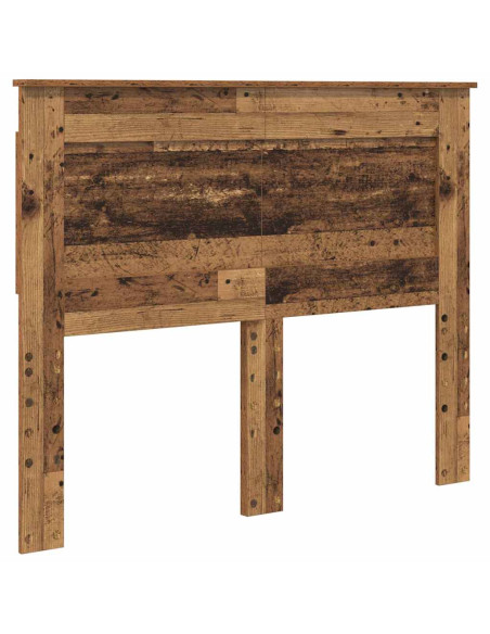 Testiera con testiera Legno vecchio 120 cm Legno multistrato