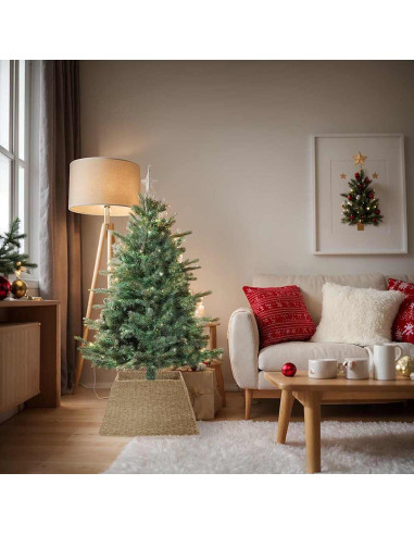 Collare per Albero di Natale Marrone 60 x 60 x 28 cm seagrass