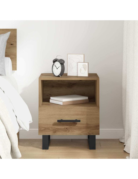 Armadio da Notte rovere artigianale 40 x 35 x 47,5 cm