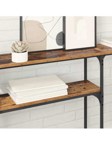 TavoloConsolle Legno vecchio 145x22.5x75cm Legno multistrato