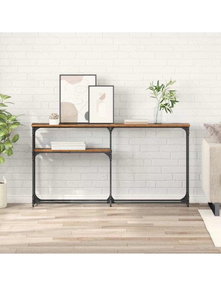 TavoloConsolle Legno vecchio 145x22.5x75cm Legno multistrato