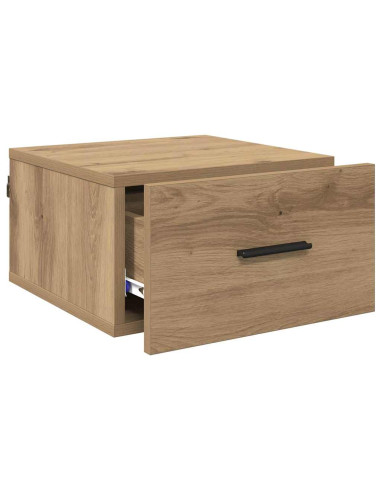 Armadio da Notte 2 pcs rovere artigianale 35 x 35 x 20 cm