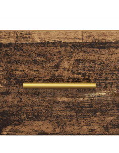 Comodino con cassetto 2 pcs Legno vecchio 40 x 35 x 47,5 cm 2