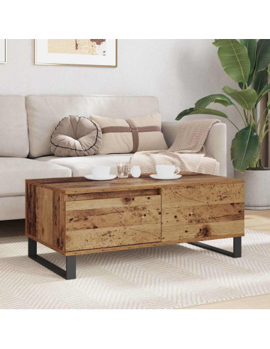 Tavolino da salotto Legno vecchio Legno multistrato