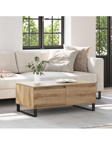 Tavolino da salotto rovere artigianale Legno multistrato