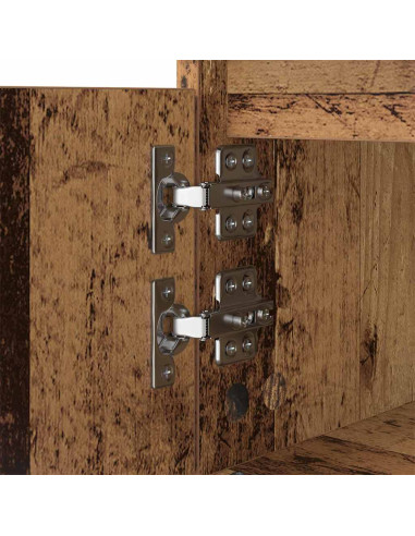 Tavolino da salotto con cassetto Legno vecchio 90 x 60 x 35 cm