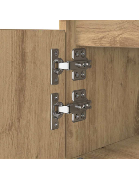 Tavolino da salotto rovere artigianale 90 x 60 x 35 cm