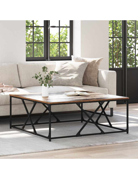 Tavolino da salotto Legno vecchio 100 x 100 x 40 cm