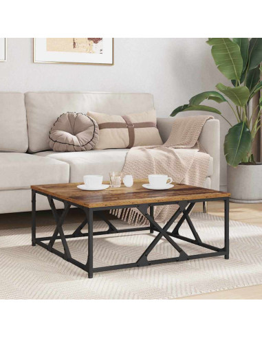 Tavolino da salotto Legno vecchio 70 x 70 x 30 cm