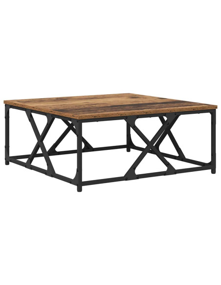 Tavolino da salotto Legno vecchio 70 x 70 x 30 cm