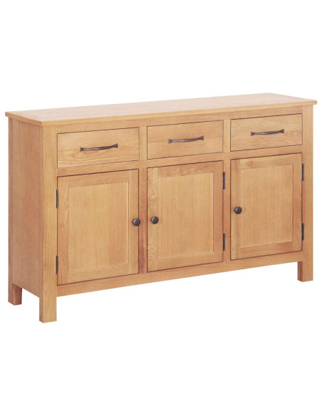 Credenza Marrone 112 x 33.5 x 70 cm Legno di quercia massiccio