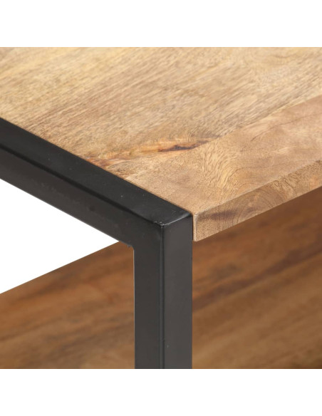 Credenza 110x35x65 cm in Legno Massello di Mango