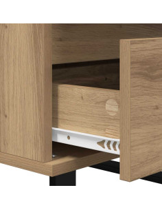 Credenza con cassetto rovere artigianale Legno multistrato 2
