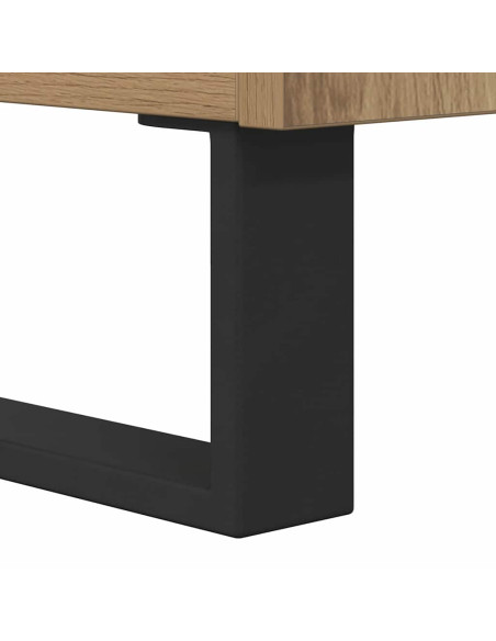 Credenza con cassetto rovere artigianale Legno multistrato