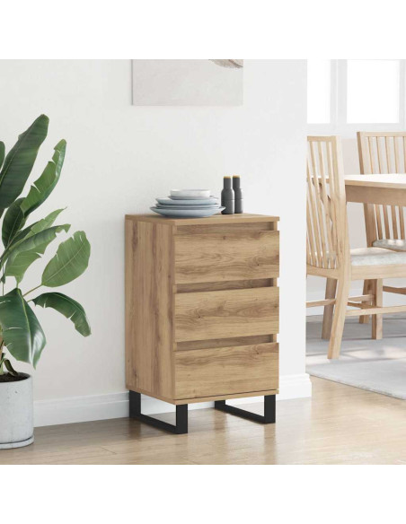 Credenza con cassetto rovere artigianale Legno multistrato