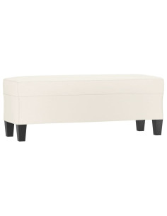 Panca Crema 100x35x41 cm in Similpelle 2