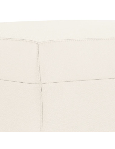 Panca Crema 100x35x41 cm in Similpelle