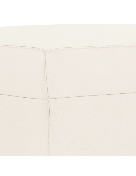 Panca Crema 100x35x41 cm in Similpelle