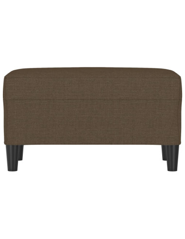 Panca Marrone 70x35x41 cm in Tessuto