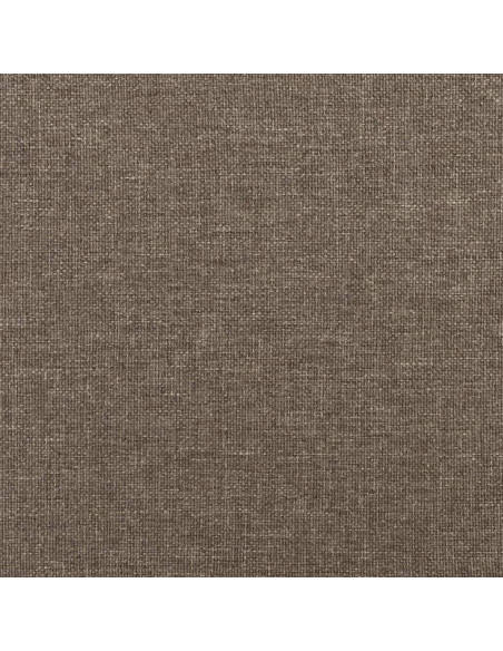 Panca tortora 70x35x41 cm in Tessuto