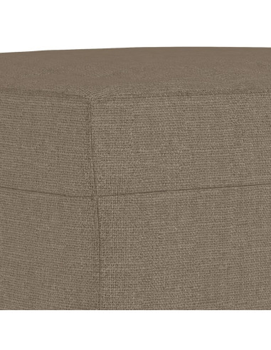 Panca Tortora 100x35x41 cm in Tessuto