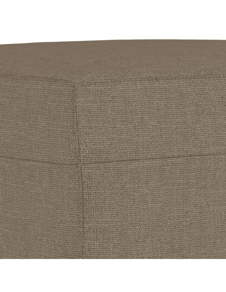 Panca Tortora 100x35x41 cm in Tessuto