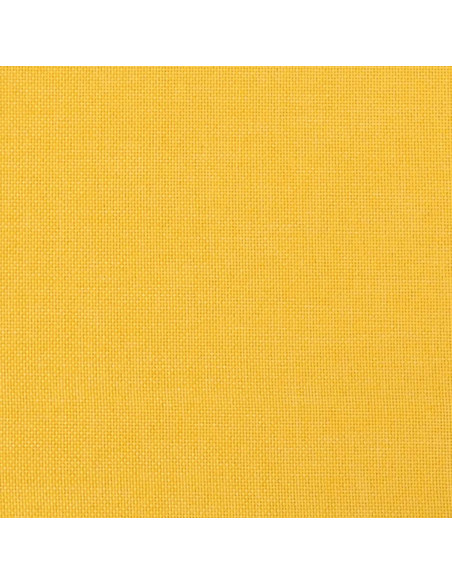 Panca Giallo Chiaro 100x35x41 cm in Tessuto