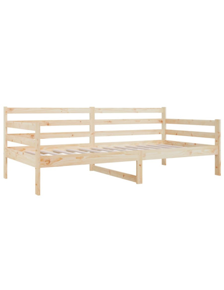 Dormeuse senza Materasso 80x200 cm in Legno Massello di Pino