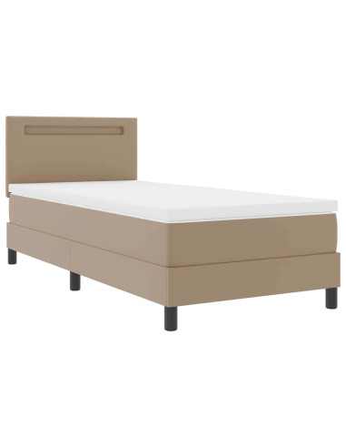 Struttura letto con materasso Cappuccino 90 x 190 cm