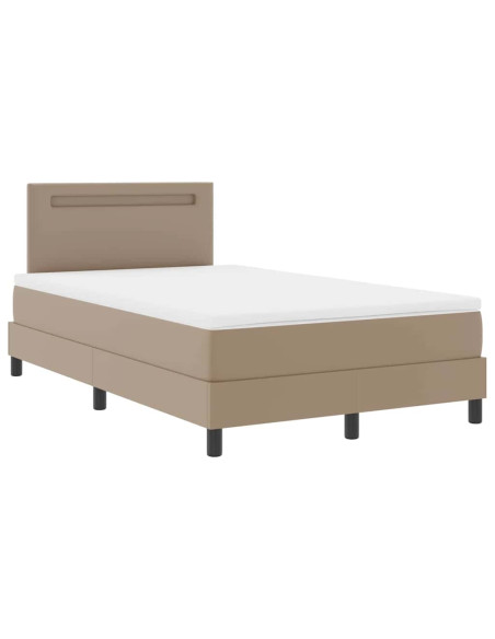Struttura letto con materasso Cappuccino 120 x 190 cm