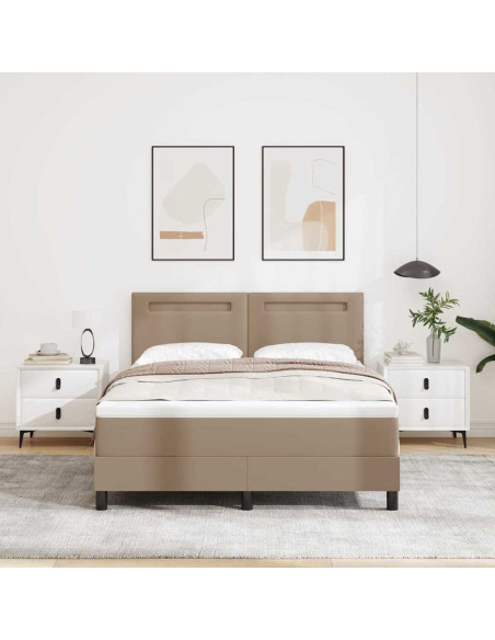 Struttura letto con materasso Cappuccino 160 x 200 cm