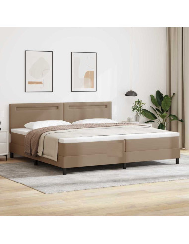 Struttura letto con materasso Cappuccino 200 x 200 cm